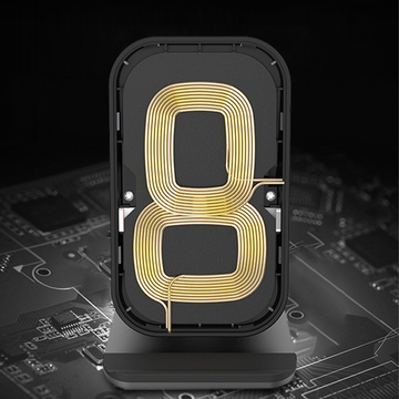 Індуктивна підставка для зарядного пристрою QI15W-S1 Wireless Charger 15W Black