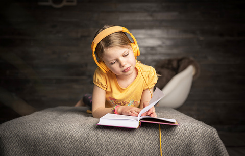 Дитячі дротові навушники BuddyPhones Explore Plus (жовті)