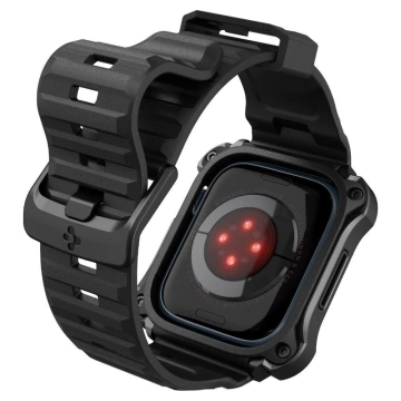 Pasek Spigen Tough Armor "Pro" do Apple Watch 7/8 (45 mm) Metal Black