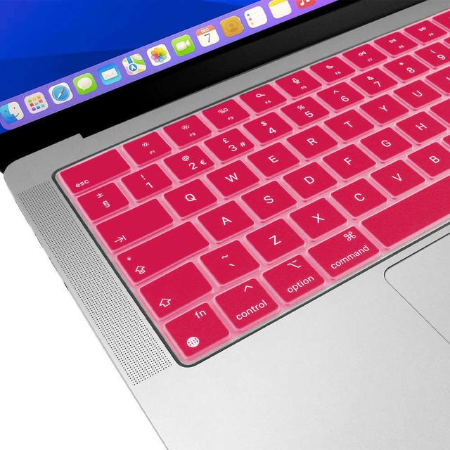 Schutzhülle Alogy Tastaturabdeckung für Apple Macbook Air 13 2022 M2 A2681 Pink