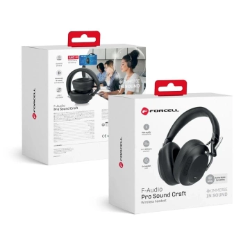 Forcell F-Audio ANC Pro Sound Craft Wireless On-Ear Headphones Black