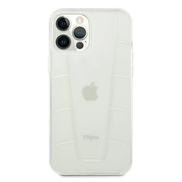 Etui ochronne Mercedes MEHCP12LCLCT do Apple iPhone 12 Pro Max 6,7" clear hardcase Transparent Line
