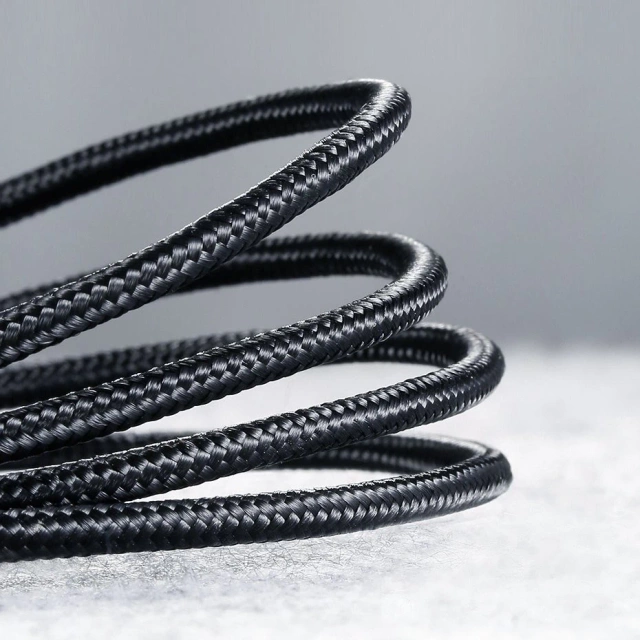 Uzelený kabel USB kabel – USB Type C Quick Charge 3.0 3A 0,5 m šedý (60125)