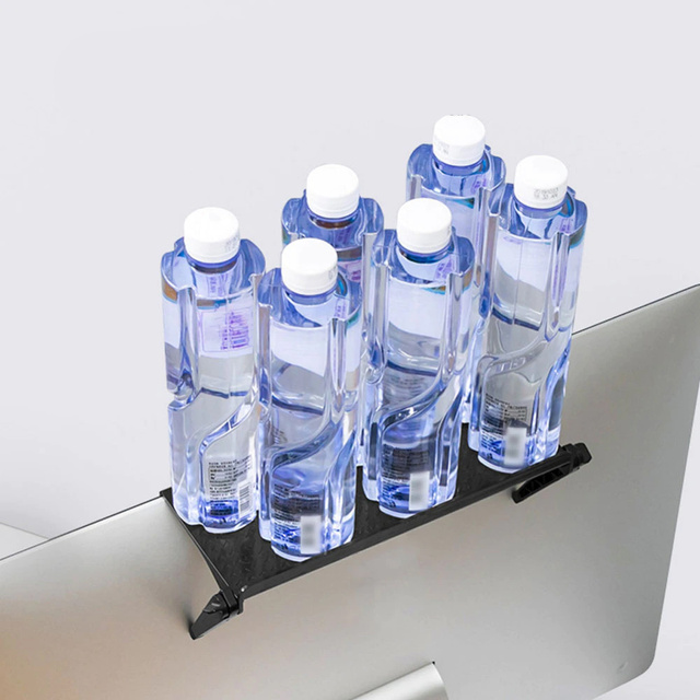 Držiak policového stojana na príslušenstvo Alogy overlay na notebook, monitor, TV Black