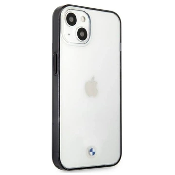 Etui na telefón BMW BMHCP13SPCUMRBK do Apple iPhone 13 Mini 5,4" transparentné pevné puzdro Signature Collection