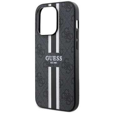 Etui Guess GUHMP14XP4RPSK na iPhone 14 Pro Max 6,7" pevné puzdro 4G Printed Stripes MagSafe
