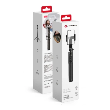 Selfie Stick Forcell F-GRIP S150XL Statyw 150cm Pilot Bluetooth 360°