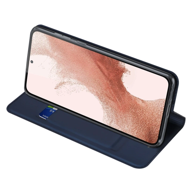 Захисний чохол Dux Ducis Skin Pro для Samsung Galaxy S23 Flip Card Wallet Stand Blue