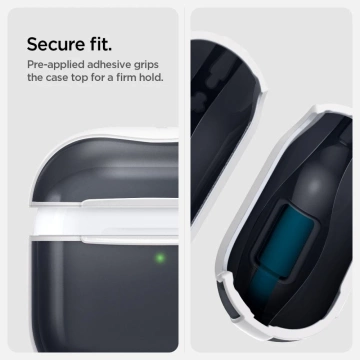Чохол для Apple AirPods 4 Spigen Classic C1 Graphite Carabiner