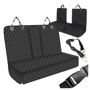 Chránič autosedačky XXL, potah na zadní sedadlo, potah na autosedačku, pro psy a domácí mazlíčky, velký, Alogy SeatGuard™ černý