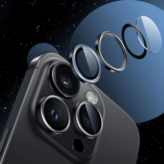 Чорний чохол для камери Hofi Camring Pro iPhone 16 Pro / 16 Pro Max