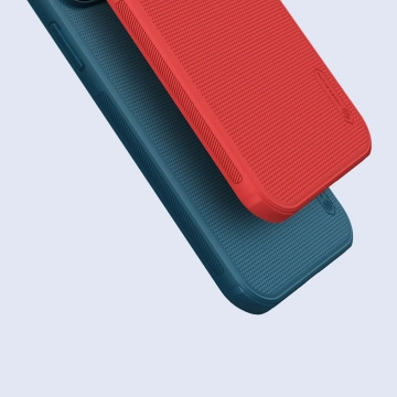 Міцний чохол Nillkin Super Frosted Shield Pro для iPhone 13 червоний
