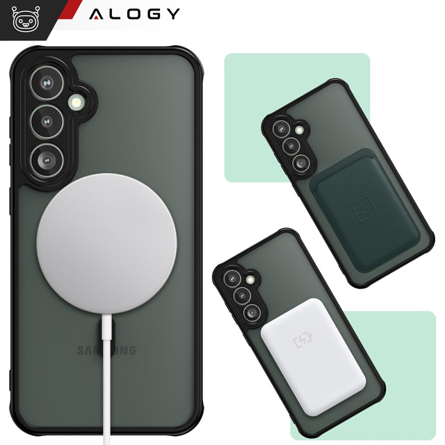 Чохол для Samsung Galaxy S23 FE Mag Safe Case MagMat Phone Back Cover Matte Black