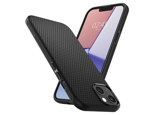 Pouzdro Spigen Liquid Air pro Apple iPhone 13 Mini Matte Black