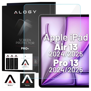 Tvrdené sklo pre Apple iPad Air 13" 6. gen. 2024 / iPad Pro 13" 7. gen. 2024 Alogy Screen Protector Pro 9H