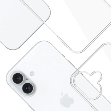 Ochranné pouzdro pro Apple iPhone 16 3mk Clear Case Eco