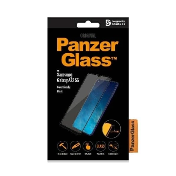 PanzerGlass E2E Regular pre Samsung A22 5G A226 Case Friendly black/black