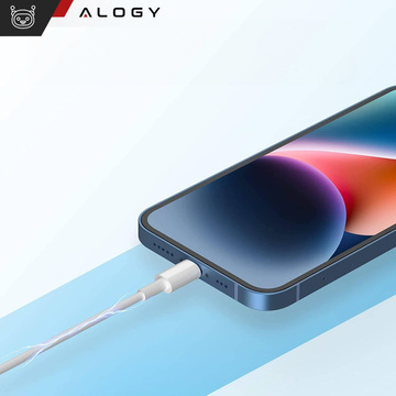 100cm Alogy kabel USB to Lightning White kabel