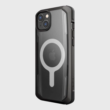 Raptic Secure Case pre iPhone 14 Plus s pancierovým krytom MagSafe čierny