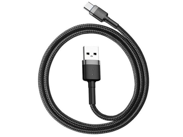 Kabel Baseus Kabel USB-C Typ C 2A 3m šedý