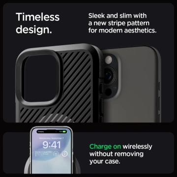 Etui Spigen Core Armor Mag MagSafe для Apple iPhone 16 Pro Matte Black