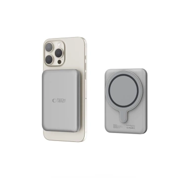 Magnetická powerbanka PB10 Lifemag Magsafe Power Bank 5000mah titánová