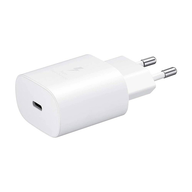 Nabíječka pro Samsung EP-TA800EWE Fast Charge USB-C Typ C 25W Bílá