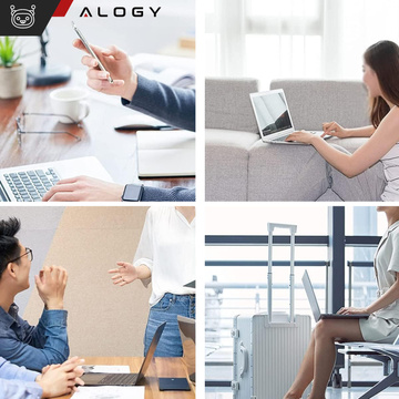 Alogy nabíjačka MacBook nabíjačka Apple MacBook MagSafe 2 typ T-typ 45W napájací adaptér biely