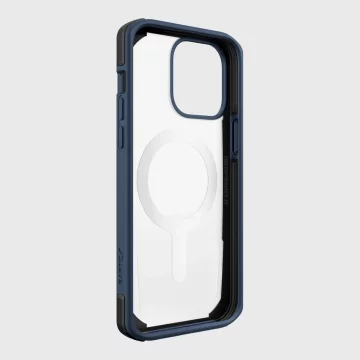 Чохол Raptic Secure Case для iPhone 14 Pro Max з броньованим покриттям MagSafe синього кольору