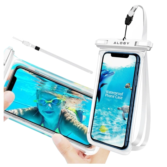 Alogy Waterproof Case Universal IPX8 to 6.5 Black