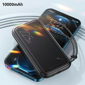 USAMS Powerbank PB56 10000mAh 22,5W 2xQC3.0 PD Fast Charge biały/white 10KCD15102 (US-CD151)