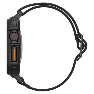 ЧОХОЛ З РЕМІНЦЕМ ДЛЯ APPLE WATCH 10 (42 ММ) ЧОРНИЙ SPIGEN LITE FIT PRO