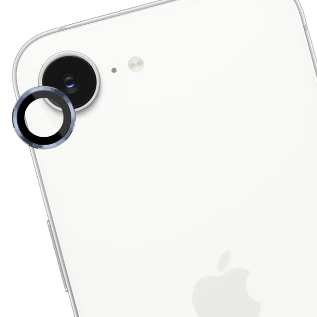 Panzerglas für die Kameralinse für Apple iPhone 16e – 3mk Lens Protection Pro Blau