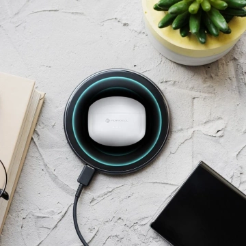 Bezdrátová sluchátka Forcell F-Audio TWS Clear Sound BT 5.3 bílá