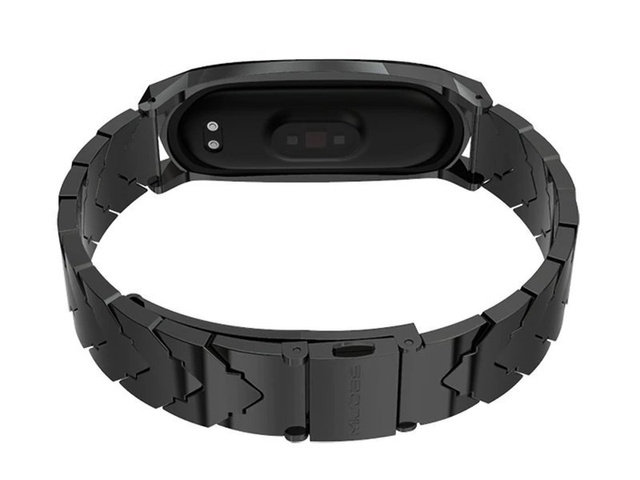 Náramek V-Style GT band Mijobs pro Xiaomi Mi Band 3/4 černý