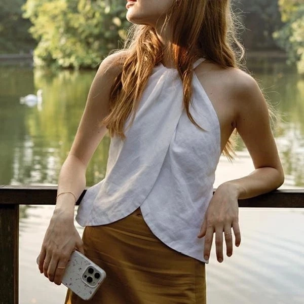 Etui do iPhone 15 Pro Max UNIQ Coehl Prairie Beżowe Kwiaty