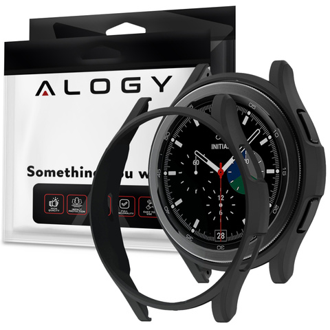 Silikónové puzdro pre Huawei Watch GT 2 Sport / Classic 46mm Alogy puzdro Black