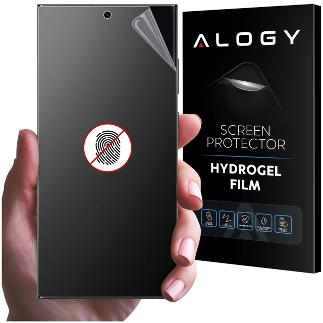 Фольга "MATTE" для Samsung Galaxy S23 Ultra Hydrogel Alogy HydroSkin Matte Pro™ екран для чохла "FINGERPRINT FREE"