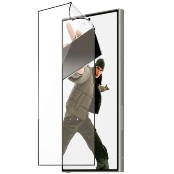 Гібридне скло для Samsung Galaxy S24 Ultra PanzerGlass Ultra-Wide Fit Matrix