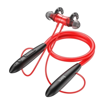 HOCO ES61 Red Bluetooth Wireless Headphones with Ear Hook