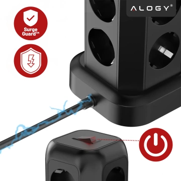 Чохол для ноутбука, MacBook Air Pro 13.3" Alogy Hard Foam Bag Protective Case для ноутбуків 13-14" чорний