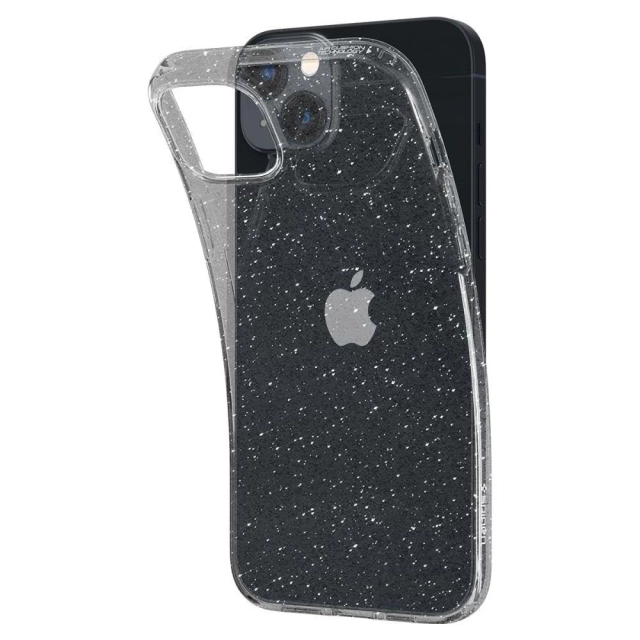 Spigen Liquid Crystal glitter silicone iPhone 14 transparent case
