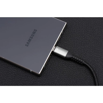 USB-A-auf-Lightning-Kabel 12 W 2 m Nylon Forcell Aluminium Weiß