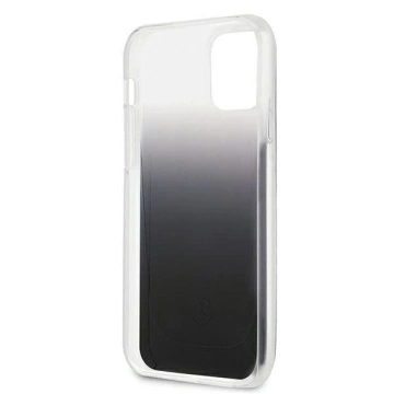 Mercedes MEHCP12SARGBK ochranné pouzdro pro Apple iPhone 12 Mini 5,4" černo/černé pevné pouzdro Transparent Line