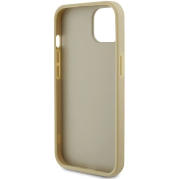 Etui Guess GUHCP15SPSP4LGD для iPhone 15 6.1" złoty/золотий твердий чохол Перфорований 4G Glitter