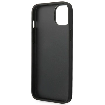 Etui Karl Lagerfeld KLHCP14MSAKLHPK na iPhone 14 Plus 6,7" pevné puzdro Saffiano Mono Metal Logo