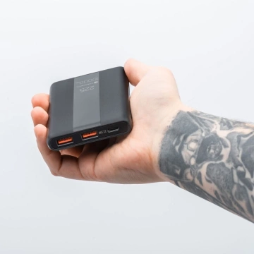 Зовнішній акумулятор Forcell F-Energy P10K2 10000mAh PD 22,5W QC3.0 чорний