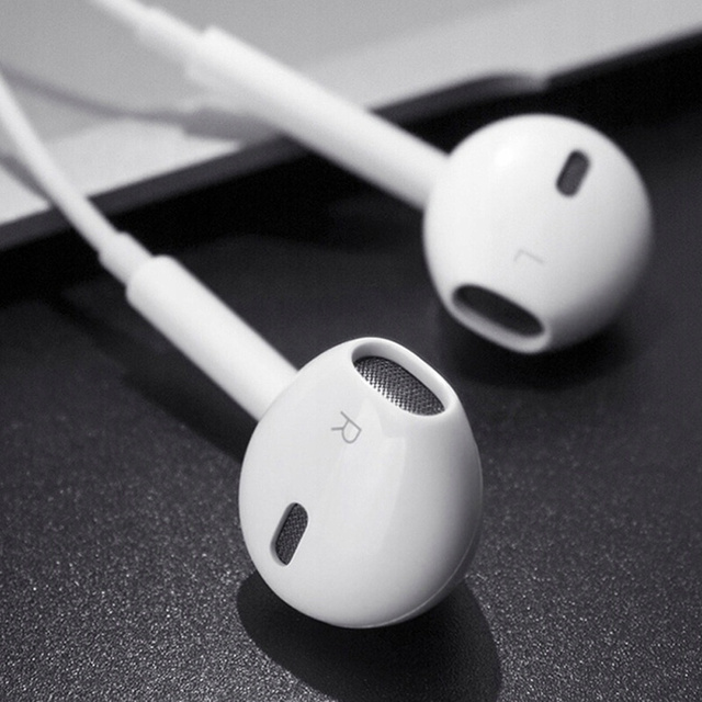 Vega Colors EarPods USB-C Typ C NOVÝ ČIP Kabelová sluchátka bílá