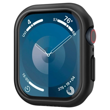 Apple Watch 10 Hülle (46 mm) Schwarz Spigen Thin Fit