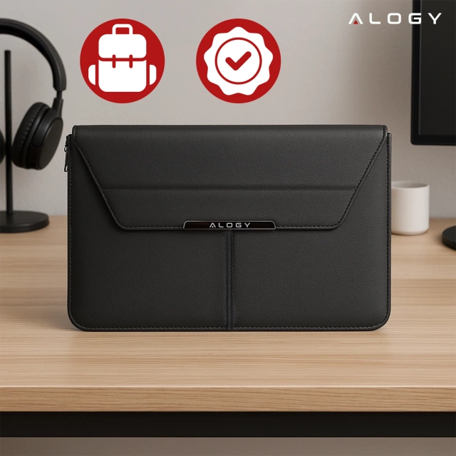 Чохол для ноутбука, MacBook Air Pro 13.3" Alogy Hard Foam Bag Protective Case для ноутбуків 13-14" чорний